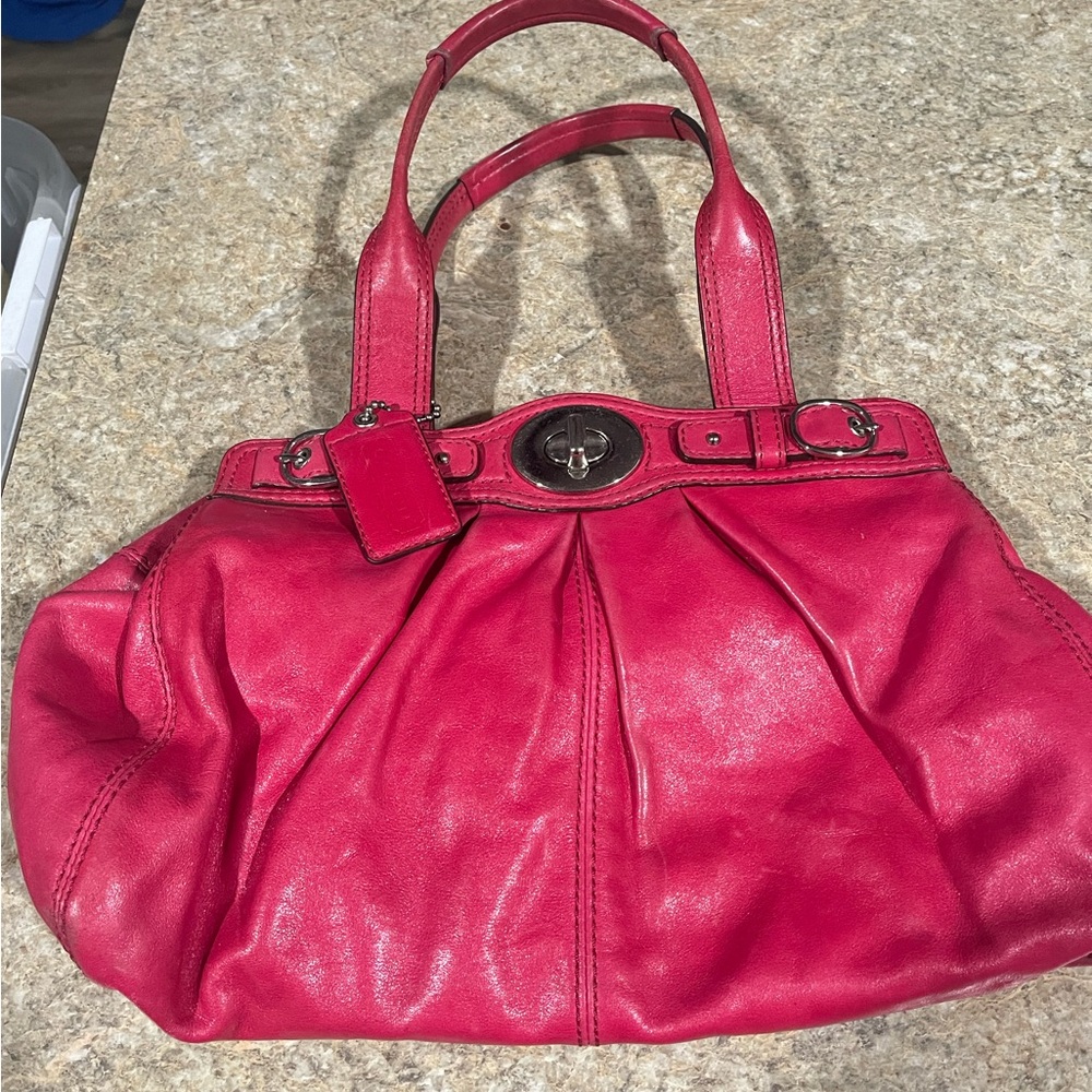 Coach hand bag